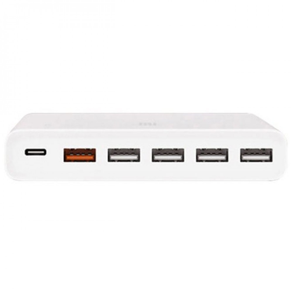 Зарядное устройство Хаб Xiaomi USB Charger на 6 портов 60w (CDQ06ZM)