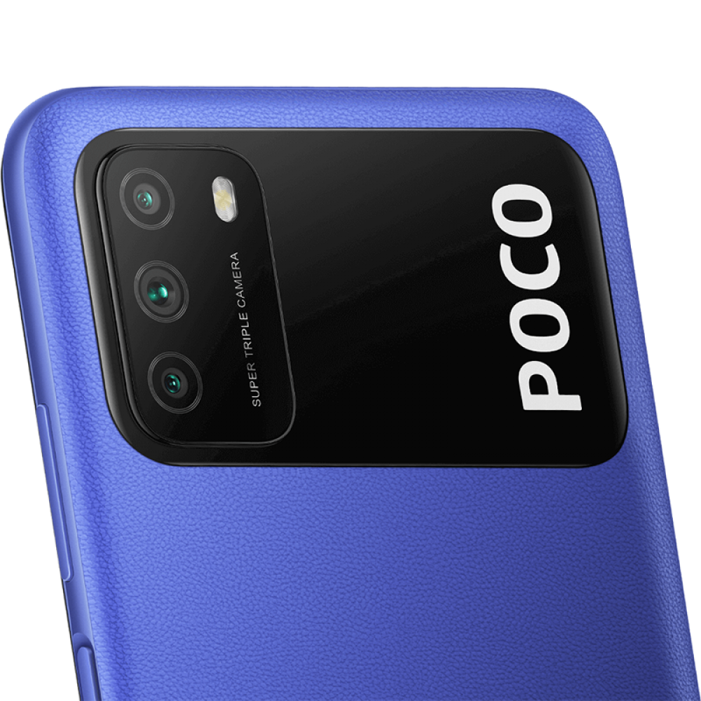 Смартфон Xiaomi POCO M3 4+128GB (синий / Cool Blue)