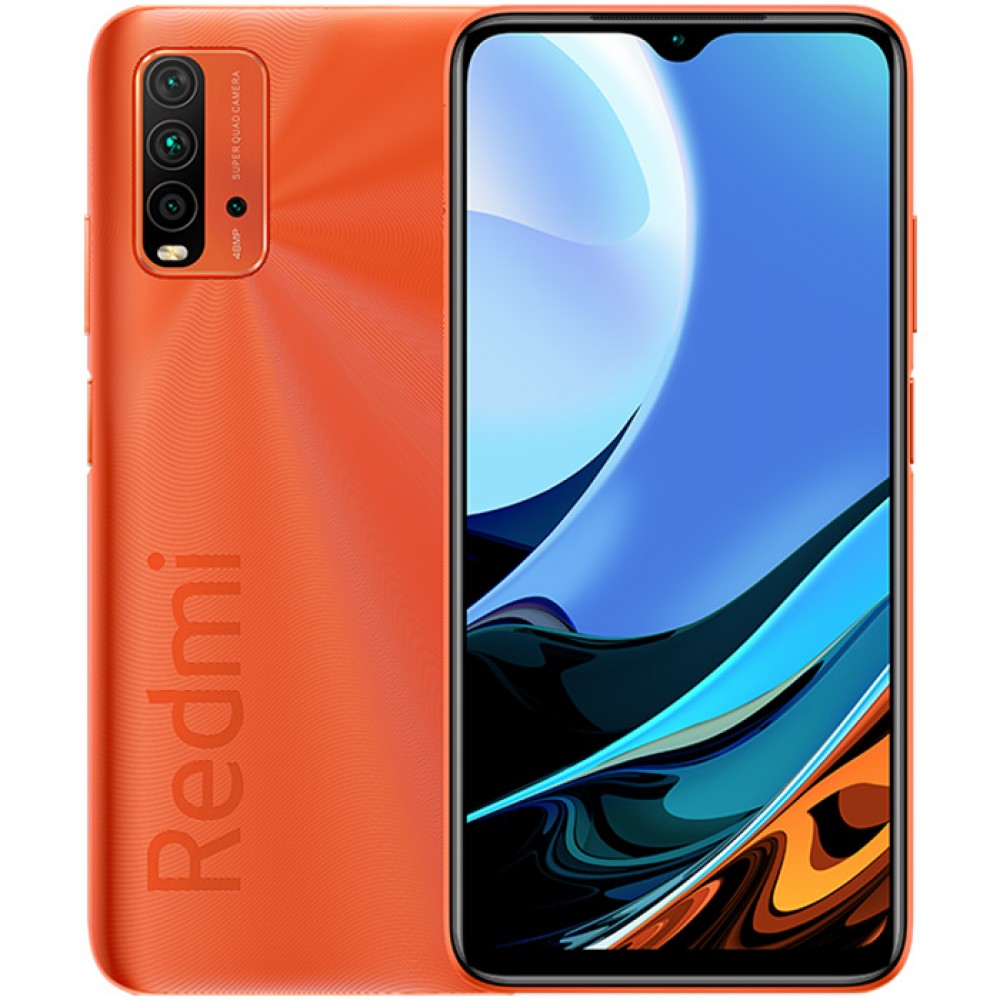 Смартфон Xiaomi Redmi 9T 4+64GB (оранжевый / Sunrise Orange)