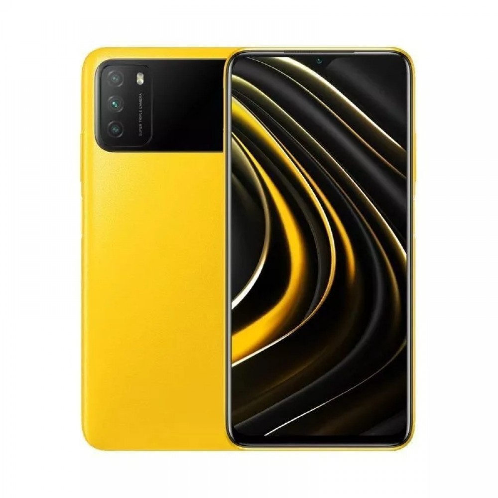 Смартфон Xiaomi POCO M3 4+64GB (желтый / Yellow)