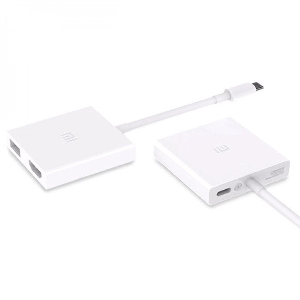 Адаптер-Хаб Xiaomi Mi USB-C to HDMI Multi-Adapter (ZJQ01TM)