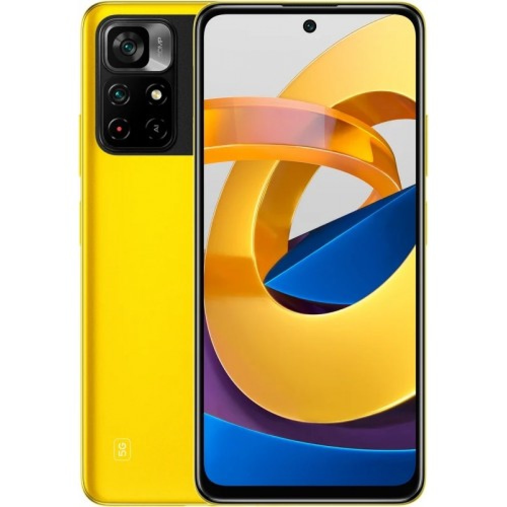 Смартфон Xiaomi POCO M4 PRO 5G 4+64GB (желтый / Yellow)