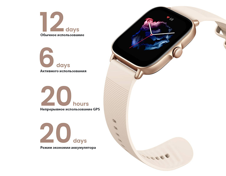Умные часы Xiaomi Amazfit GTS 3 (A2035)