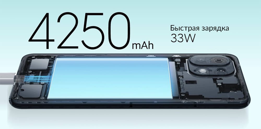 Xiaomi Mi 11 Lite 5G 8GB+128GB (чёрный / Truffle Black)
