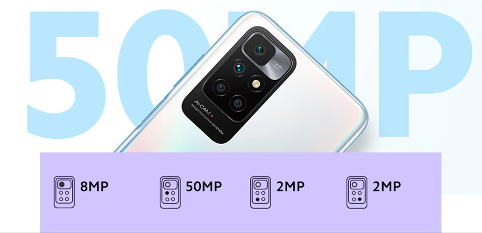 Xiaomi Redmi 10 6GB+128GB (белый / Pebble White)