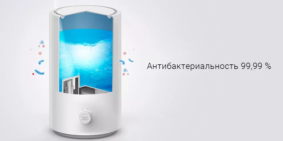 Умный увлажнитель воздуха Xiaomi Mijia Smart Humidifier (4 л) (MJJSQ04DY)